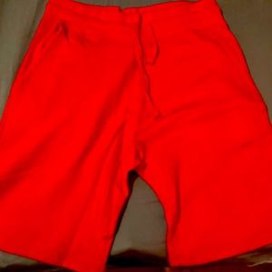 Red & Orange shorts